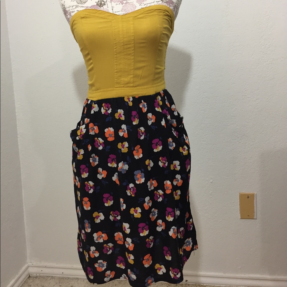 Xhilaration Sleeveless Dress Size M Floral Print